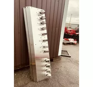 Стінка тукова (задня) права СЗГ 00.2400 ящика (бака, бункера) СЗ із нержавіючої сталі Стінка тукова (задня) права СЗГ 00.2400 ящика (бака, бункера) СЗ із нержавіючої сталі